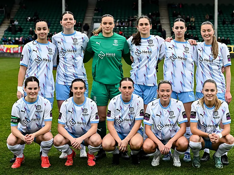 Waterford FC Women's team make history today