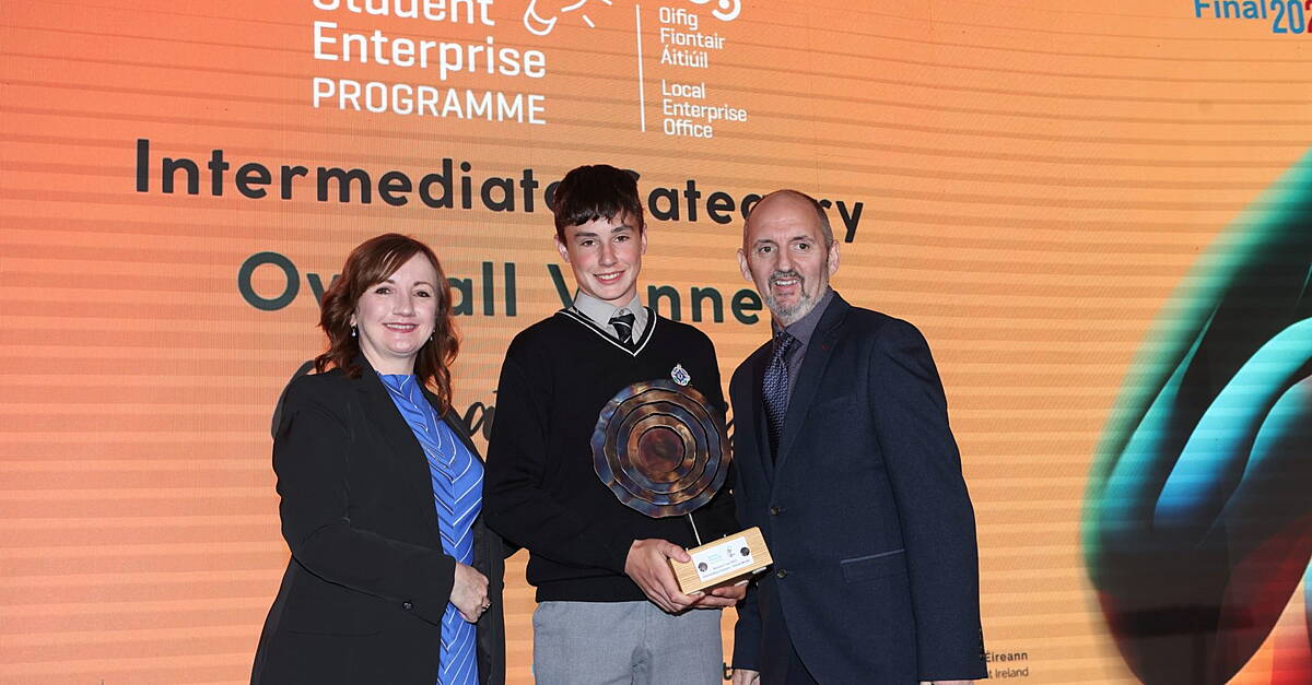 Kilkenny student wins national award at Student Enterprise Finals ...