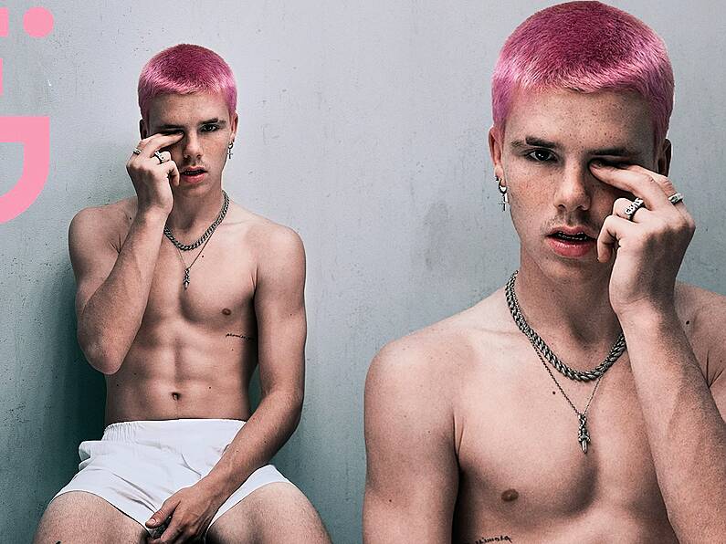 Cruz Beckham's i-D mag shoot divides opinion