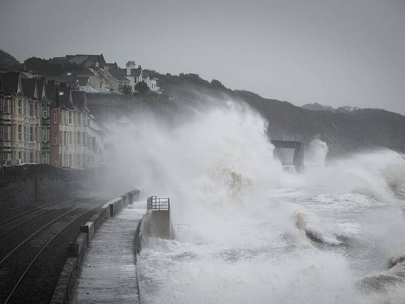 Storm Barra continued to batter the country overnight