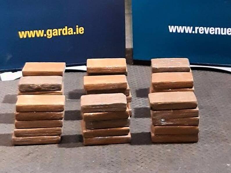 Man arrested as cocaine worth €3.1 million seized