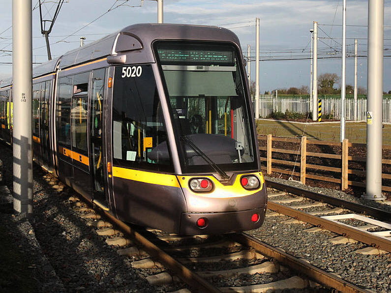 Luas Green Line services suspended due to power line issue