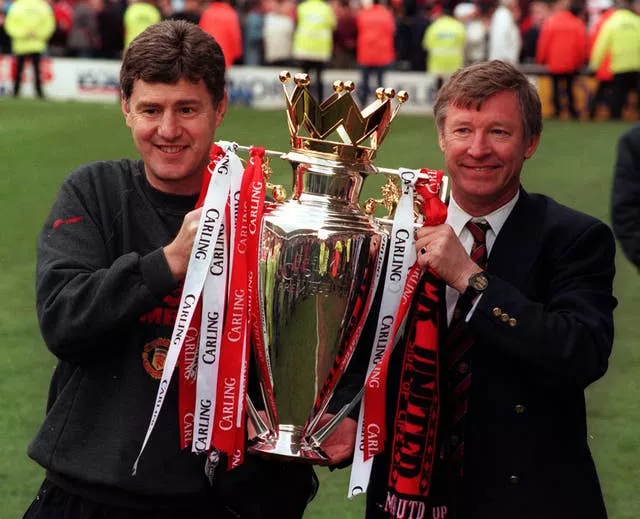 Alex Ferguson, right, is the most successful manager in Premier League history