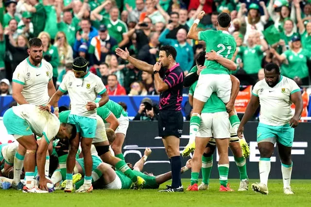 Ireland claimed a statement win over the reigning champions