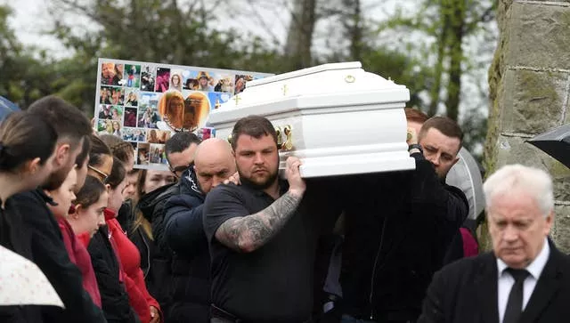 Co Tyrone crash funeral