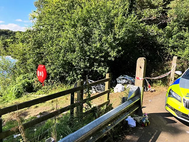 The scene at Enagh Lough 