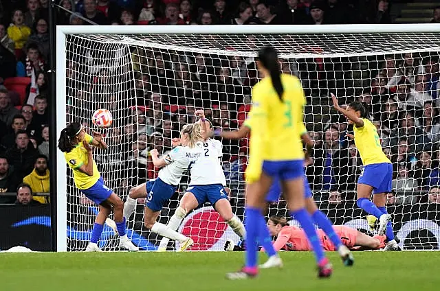 England v Brazil – Women’s Finalissima – Wembley Stadium