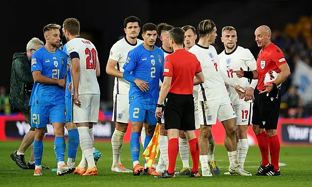 England were held to a goalless draw by Italy in their previous Nations League game at Molineux in June