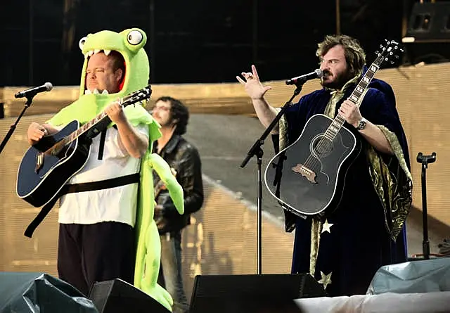 Tenacious D on stage