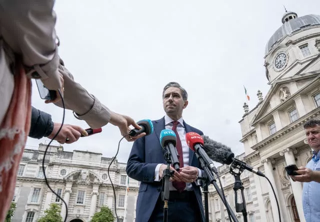 Taoiseach Simon Harris 