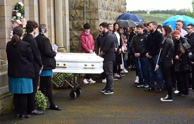 Co Tyrone crash funeral