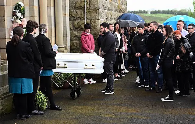 Co Tyrone crash funeral