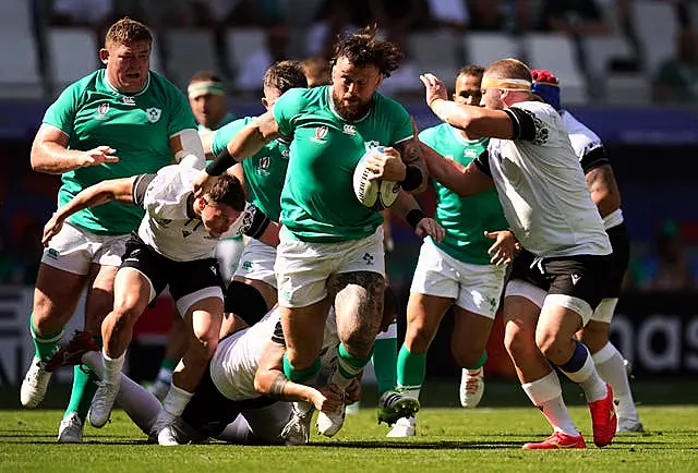 Prop Andrew Porter scored two tries in Ireland's first win over the All Blacks on New Zealand soil