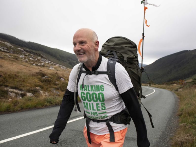 Samaritans volunteer completes Irish leg of 9,500km walking tour