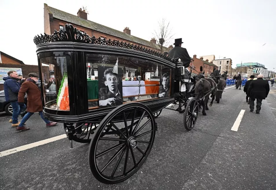 Funeral Procession For Shane McGowan Takes Place In Dublin