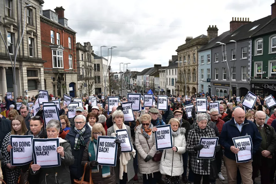The People Of Omagh Unite In The Face Of Terrorism