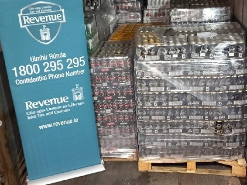 25,000 litres of beer seized in Wexford