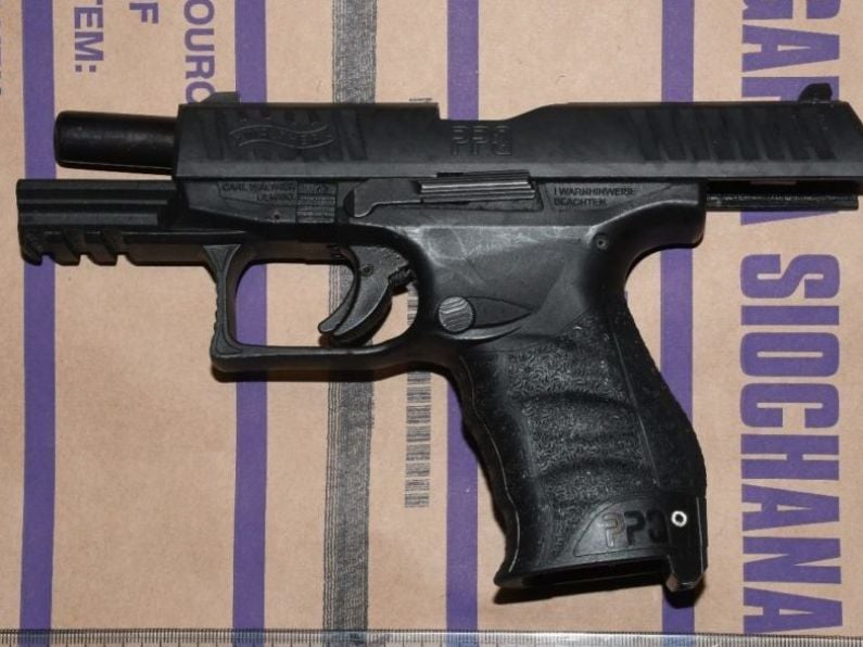 Gardaí arrest two after seizing loaded gun and cocaine