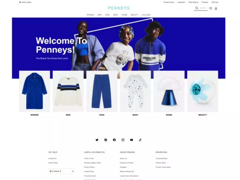 Penneys launches new website with exciting new feature