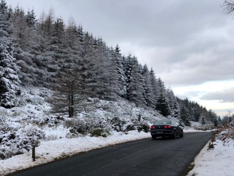 Motorists warned of icy conditions as temperatures to reach -5 tonight