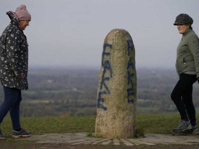 ‘Mindless’ and ‘ugly’ vandalism of 5,000-year-old Irish 'Stone of Destiny' condemned