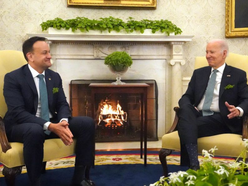 US President Joe Biden has backed the Irish Rugby team to win the Grand Slam