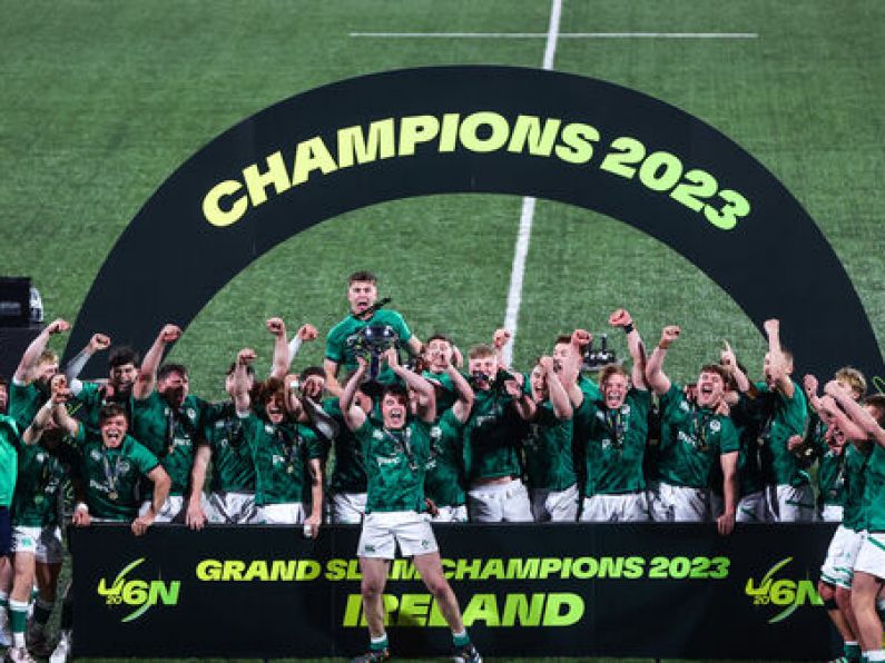 Ireland under-20s defeat England to secure back-to-back Grand Slams 