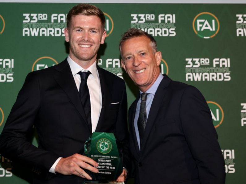 Nathan Collins wins FAI Men's Player of the Year
