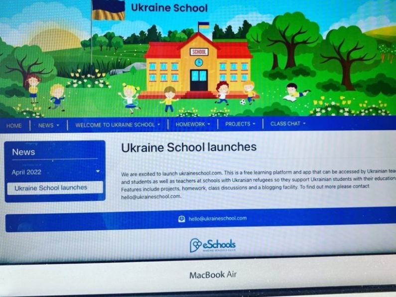 Kilkenny man launches free educational tool to help Ukrainian children in Irish schools