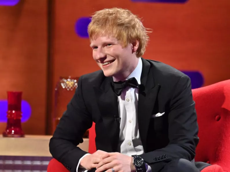 Ed Sheeran arrives in Ireland ahead of ten gigs