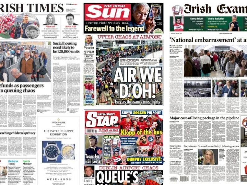 What the papers say: Monday's front pages