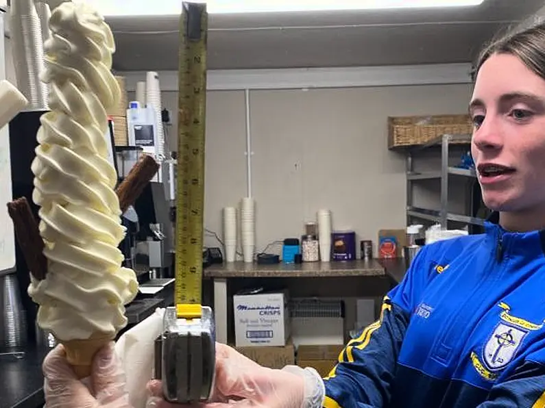 GAA volunteers whip up ‘biggest and best value cone in Ireland’