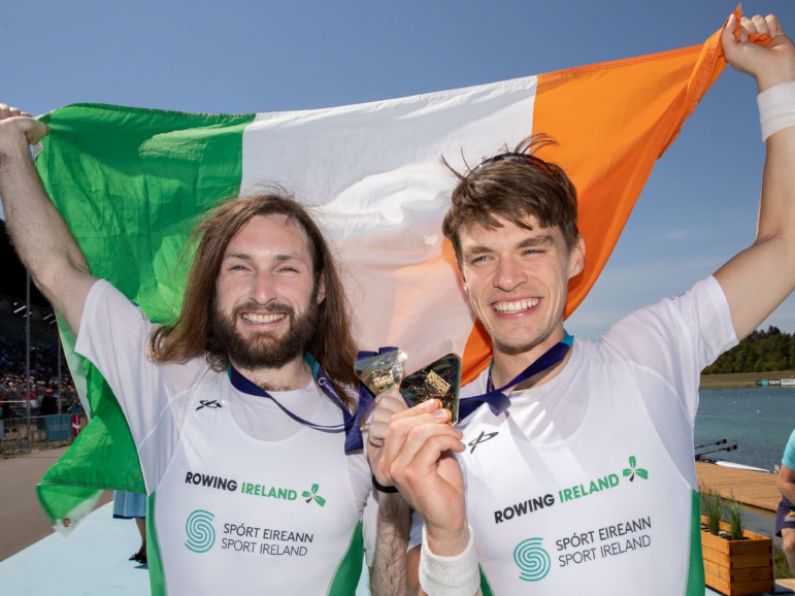 Paul O’Donovan and Fintan McCarthy claim gold at European Rowing Championships