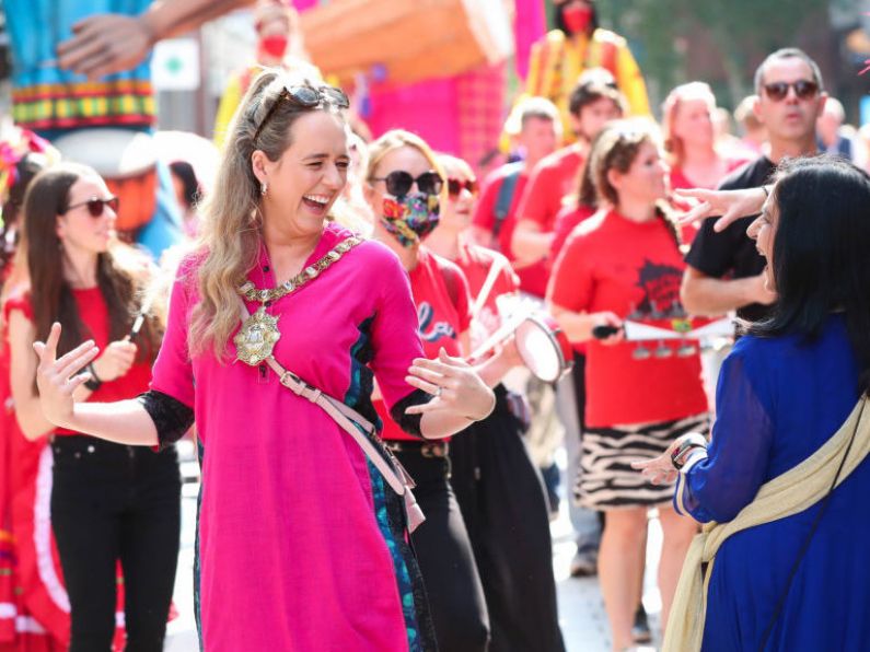 Colour fills Belfast streets as city marks largest cultural diversity festival