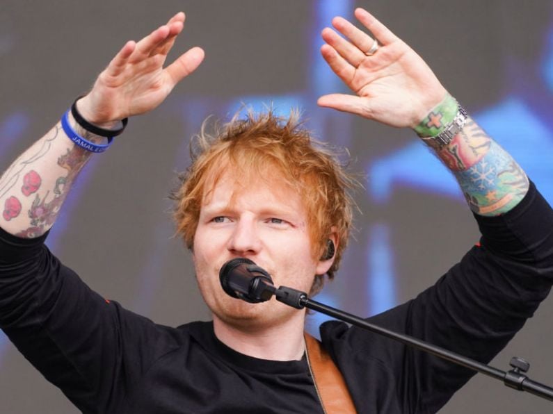 Ed Sheeran has announced a show in Ireland this month