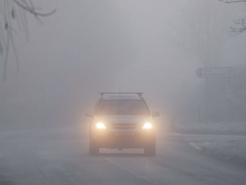 Met Éireann issues nationwide status yellow fog and ice warning