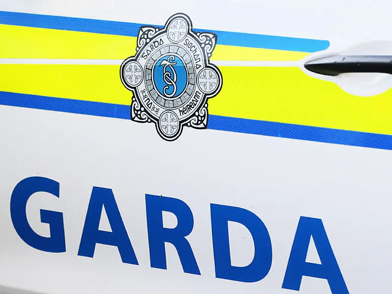 Emergency services attending the scene of two traffic collisions in Wexford