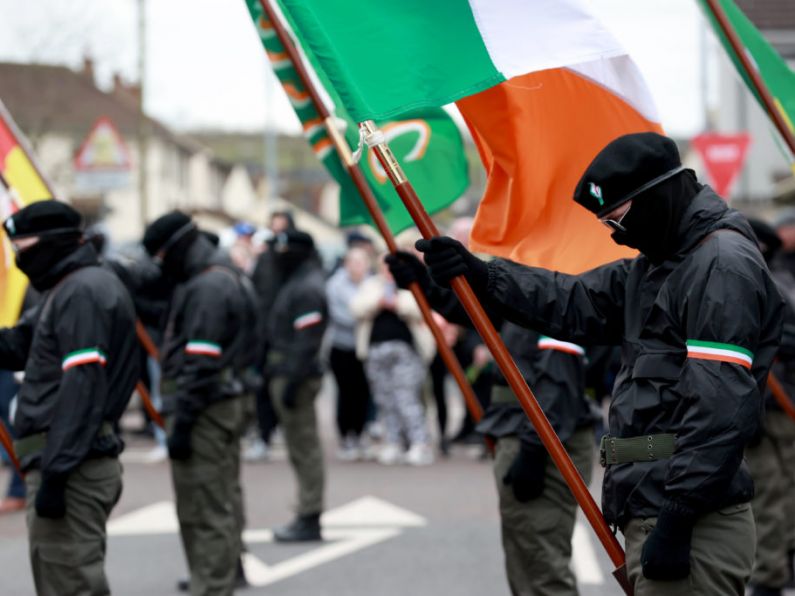 Petrol bombs thrown and van set on fire following Easter Rising parade in Derry