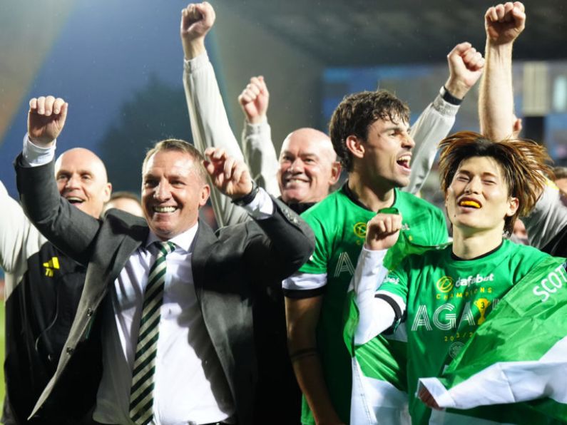Celtic rout Kilmarnock to clinch Premiership title with a game to spare
