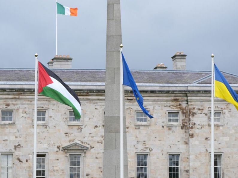 Man in court charged over alleged attempt to remove Palestinian flag from Leinster House