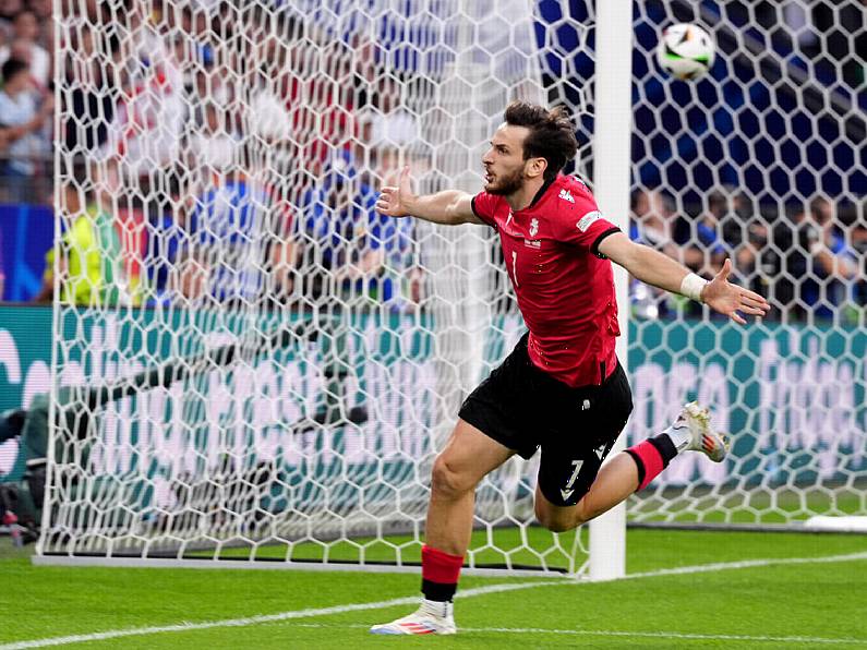 Georgia set up Euro 2024 last-16 tie with Spain after stunning Portugal