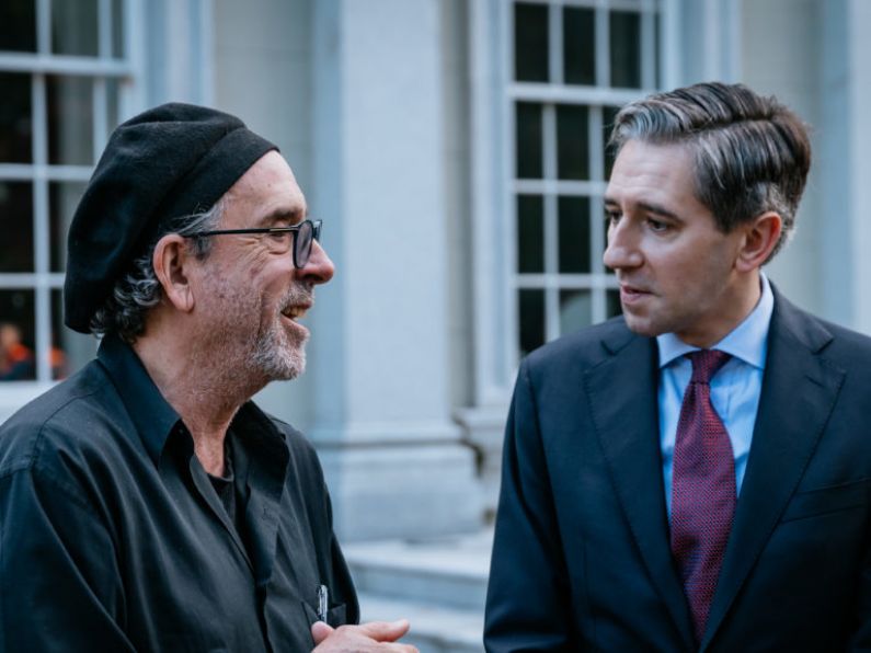 Taoiseach meets Tim Burton on set of Netflix show filmed in Ireland