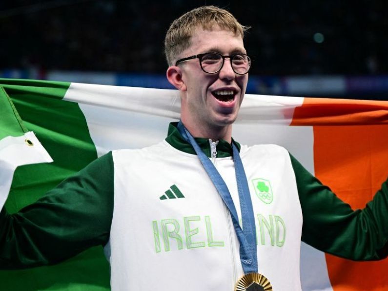 Daniel Wiffen becomes first Irishman to win Olympic swim medal after 800m freestyle victory