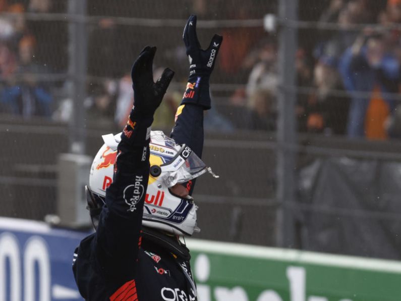 Nine in a row: Max Verstappen wins Dutch Grand Prix to equal Formula One record