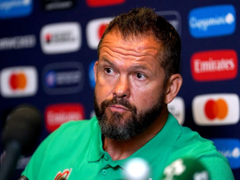 Andy Farrell expects Ireland to step up quality in World Cup opener