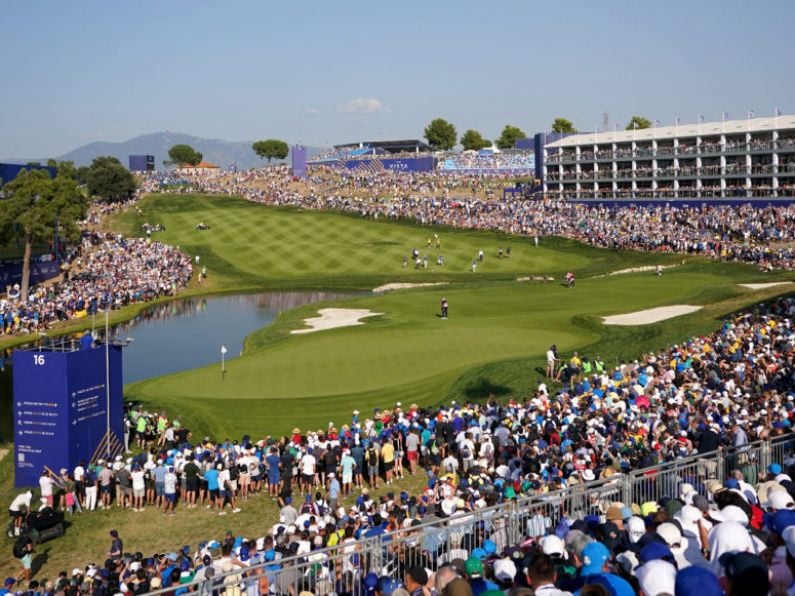 Fire breaks out at Ryder Cup venue