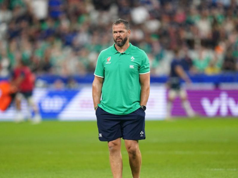 Andy Farrell names Irish team to face England