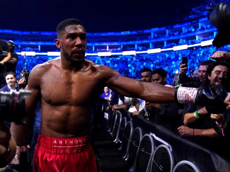 Anthony Joshua teases ‘mega-card’ of Wilder bout sharing bill with Fury v Usyk