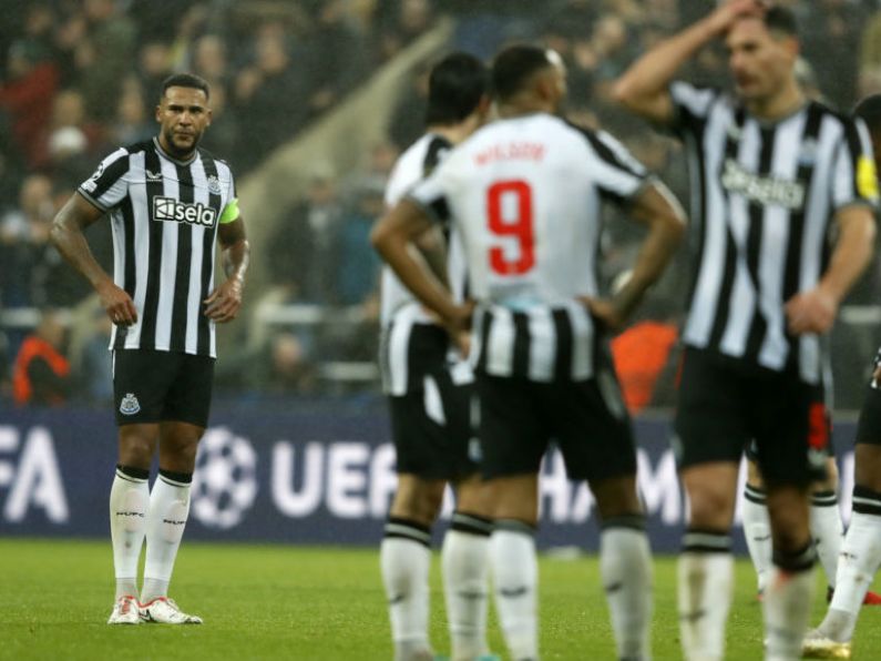 Newcastle suffer Champions League setback with defeat to Borussia Dortmund