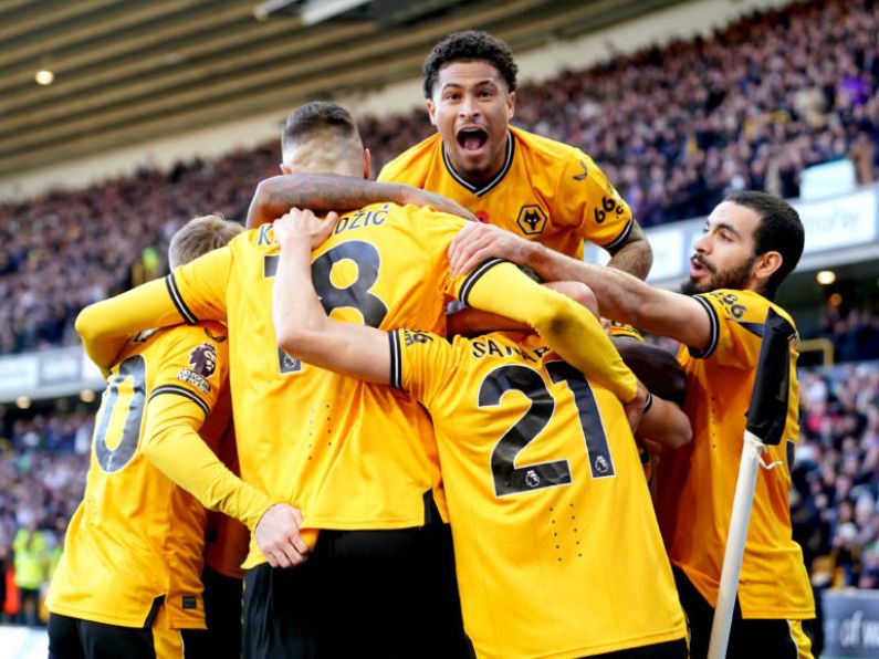 Wolves stun Tottenham with two stoppage-time strikes